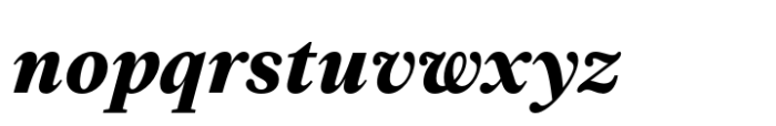 Frasa Extra Bold Italic Font LOWERCASE