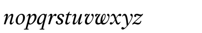 Frasa Italic Font LOWERCASE
