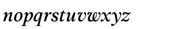 Frasa Medium Italic Font LOWERCASE