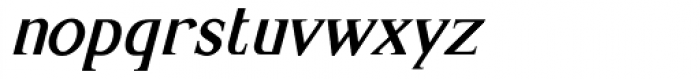 Fraudster Bold Italic Font LOWERCASE