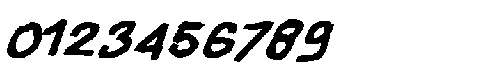 Frayed Marker Bastard Fatty Font Italic Font OTHER CHARS
