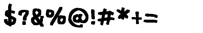Frayed Marker Bastard Fatty Font Regular Font OTHER CHARS