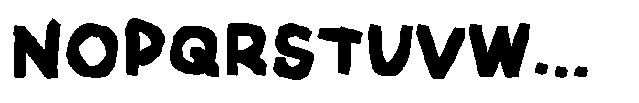 Frayed Marker Bastard Fatty Font Regular Font UPPERCASE
