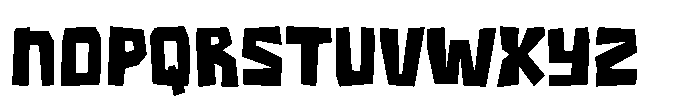 Freak Beast Font UPPERCASE