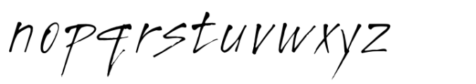 Freaky Prickle Regular Font LOWERCASE