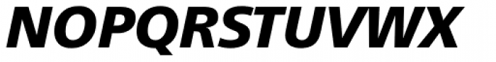 FreeSet Bold Oblique Font UPPERCASE