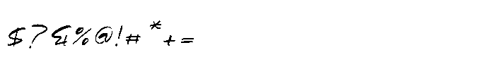 Freedom Paradise Italic Font OTHER CHARS