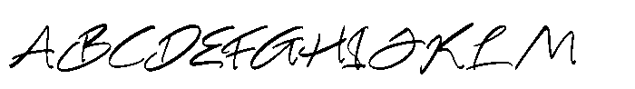 Freedom Paradise Italic Font UPPERCASE
