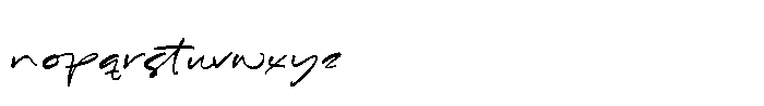 Freedom Paradise Italic Font LOWERCASE