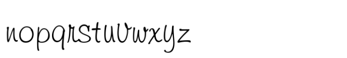 Freehand 591 Std Regular Font LOWERCASE