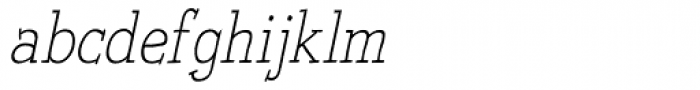 Freekenfont Condense Oblique Font LOWERCASE