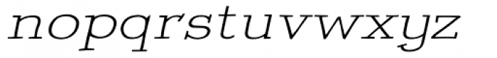 Freekenfont Exanded Oblique Font LOWERCASE