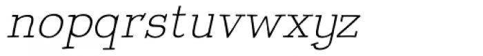 Freekenfont Oblique Font LOWERCASE