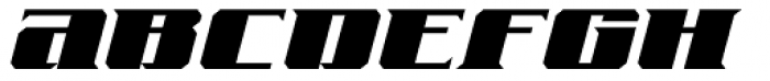 Freeline Serif Cruiser Font UPPERCASE