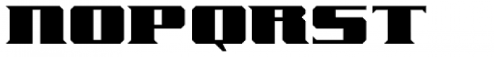 Freeline Serif Font UPPERCASE