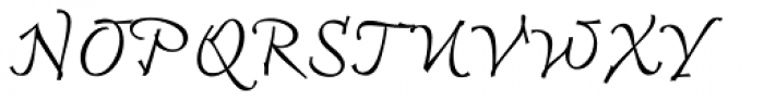 Freemouse Font UPPERCASE