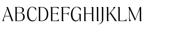 Fregio Light Font UPPERCASE