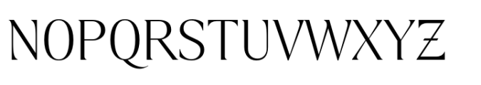 Fregio Light Font UPPERCASE
