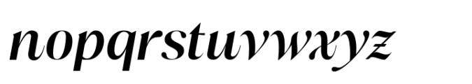 Fregio Variable Italic Font LOWERCASE