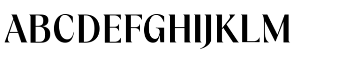 Fregio Variable Regular Font UPPERCASE