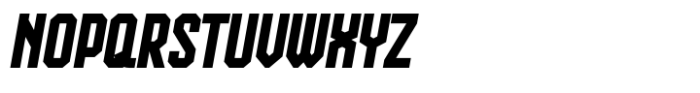Freiburg Block Italic Font UPPERCASE
