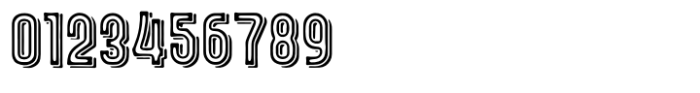 Freiburg Line Texture Font OTHER CHARS