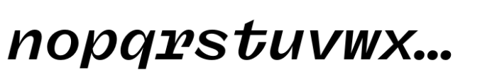 Freigeist Mono Bold Italic Font LOWERCASE