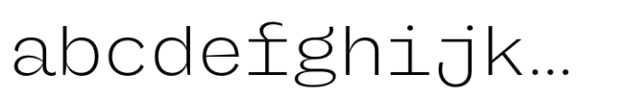 Freigeist Mono Light FONT