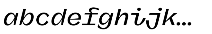 Freigeist Mono Medium Italic FONT