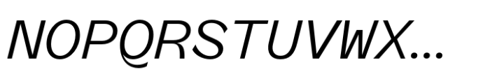 Freigeist Mono Regular Italic Font UPPERCASE