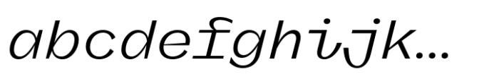 Freigeist Mono Regular Italic FONT
