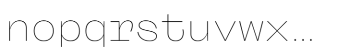 Freigeist Mono Thin Font LOWERCASE