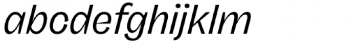 Freigeist Regular Italic Font LOWERCASE