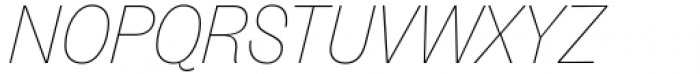 Freigeist Thin Italic Font UPPERCASE