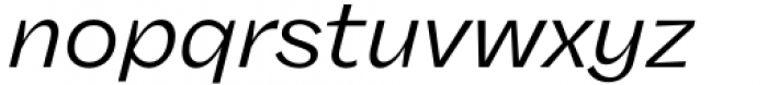 Freigeist Wide Regular Italic Font LOWERCASE