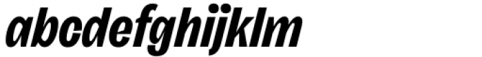 Freigeist XCon Bold Italic Font LOWERCASE