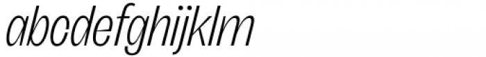 Freigeist XCon Light Italic Font LOWERCASE