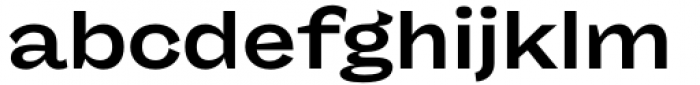 Freigeist XWide Bold Font LOWERCASE