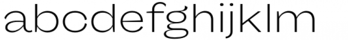 Freigeist XWide Light Font LOWERCASE