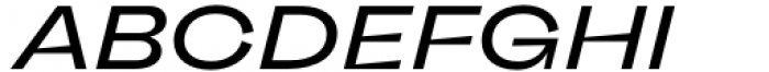 Freigeist XWide Medium Italic Font UPPERCASE