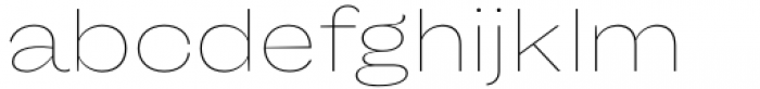 Freigeist XWide Thin Font LOWERCASE