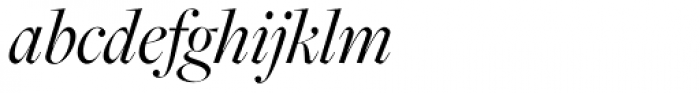 Freight Big Pro Book Italic Font LOWERCASE