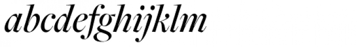 Freight Big Pro Medium Italic Font LOWERCASE