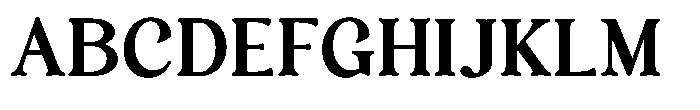 Freight Editorial Bold Font UPPERCASE