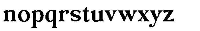 Freight Editorial Bold Font LOWERCASE