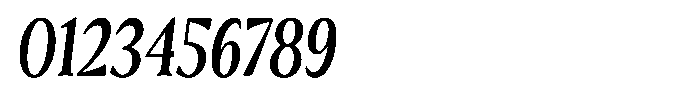 Freight Editorial Condensed Slant Font OTHER CHARS