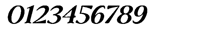 Freight Editorial Expanded Italic Font OTHER CHARS