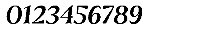Freight Editorial Expanded Slant Font OTHER CHARS