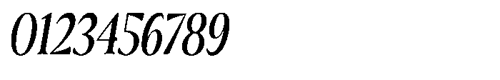 Freight Editorial Light Condensed Italic Font OTHER CHARS