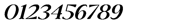 Freight Editorial Light Expanded Italic Font OTHER CHARS